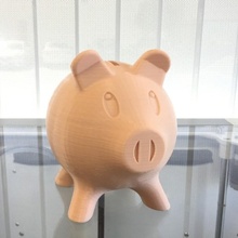 cerdito banco juguetes juegos cerdo 3d print model - Mito3D