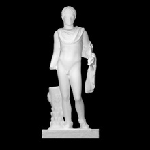Statue jugendlich Hermes Scan uralt griechisch Skulptur Agora 3d print model - Mito3D