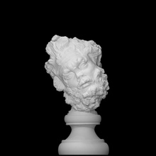 Kopf Zentaur Scan Porträt römisch Skulptur Marmor Berlin Alte 3d print model - Mito3D