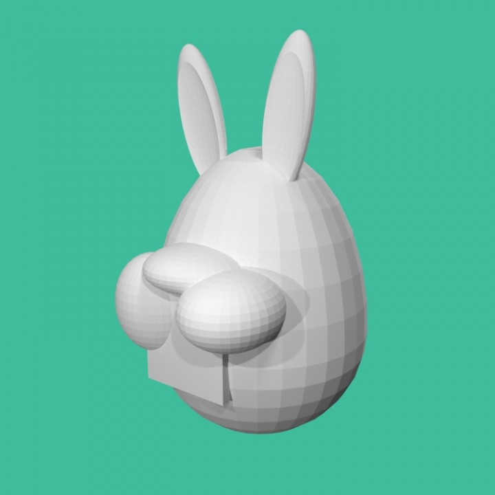 Pasqua uovo sfida tinkercad 3D print model - Mito3D