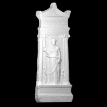 tombe soulagement femme analyse ancien sculpture dinde marbre Berlin Altes 3d print model - Mito3D