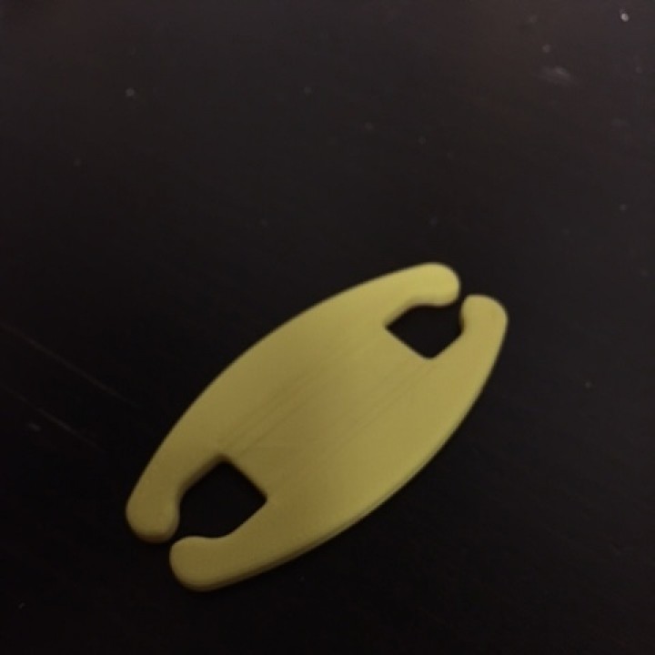 auricolare cavo avvolgere gadget elettronica filo 3D print model - Mito3D
