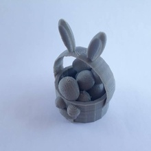 Pascua Resurrección cesta jardín 3d print model - Mito3D