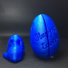 easter bunny egg & garden tinkercad 3d print model - Mito3D