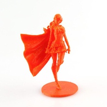 super girl brinquedos games quadrinhos dc comicon justiceleague modelprinted supergirl 3d print model - Mito3D