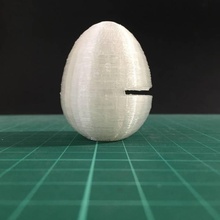 kinder egg tinkercadeaster 3d print model - Mito3D