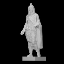 statuette paris scan sculpture statue bronze righetti 3d print model - Mito3D