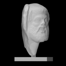 Kopf Scan Gesicht Porträt Skulptur Statue 3d print model - Mito3D