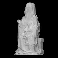 anna selbdritt scan baby figure mother sculpture statue child maria 3d print model - Mito3D