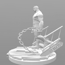 temerario netflix figura maravilla superhéroe 3d print model - Mito3D