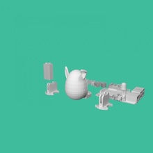 exquis Wolt Krunk tinkercad 3d print model - Mito3D