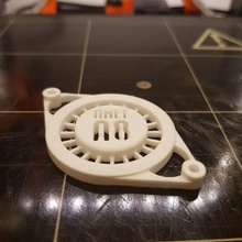 cooling fan cover spare parts tag1 3d print model - Mito3D