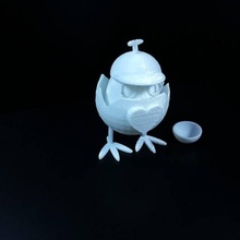 egg dude & garden 3d print model - Mito3D
