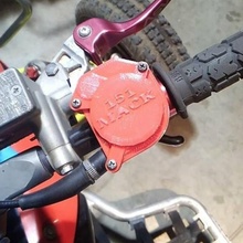 honda throttle linkage cover spare parts atv replacementpart throttlelinkage 3d print model - Mito3D
