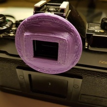 cânone a1 Eyecup poupar partes Cameraparts Canon A1 3d print model - Mito3D