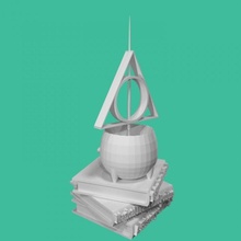 Harry vasaio curiosità trofeo tinkercad 3d print model - Mito3D
