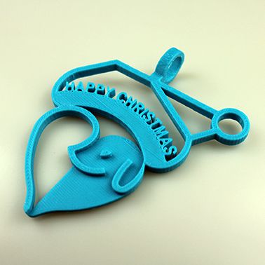 animal tag & garden christmas 3D print model - Mito3D