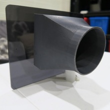 laser cutter exhaust fan shroud spare parts 3dprinted lasercutter 3d print model - Mito3D