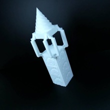 dekoratif Kitsune oyulmuş mum Kulp destek Bahçe şemsiye 3d print model - Mito3D