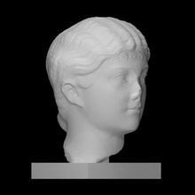 portrait viville analyse grec tête sculpture marbre 3d print model - Mito3D