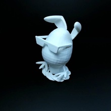 hybrid easter bunny & garden tinkercadeaster 3d print model - Mito3D