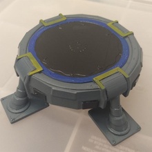fortnite sauter tampon Coaster jouets Jeux saut 3d print model - Mito3D