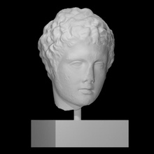 head youth scan face man portrait sculpture 3d print model - Mito3D