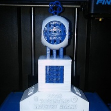 3d 2018 trofeo entrada jardín myminifactory markfluharty 3DPRINTINGINGAWARDS 3d print model - Mito3D