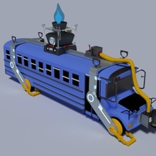 batalha ônibus dias jogos modelo brinquedo réplica liquidificador 3d print model - Mito3D