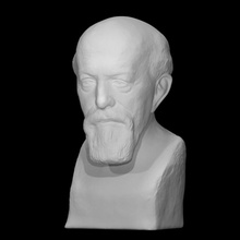 Richard sch taramak büst adam Vesika heykel arkeolog Almanca 3d print model - Mito3D