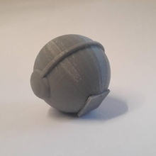 poke ball thor's hammer toys & games 3d print model - Mito3D