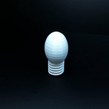 light bulb & garden 3d lightbulb lightdark 3d print model - Mito3D