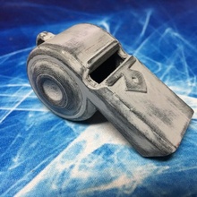 blue whistle abyss education madeinabyss 3d print model - Mito3D