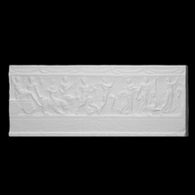 relief closure slab dionysus ariadne scan figure god sculpture figures grave sarcophagus 3d print model - Mito3D