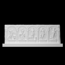 colonna sarcofago dionisiaco figure scansione figura Roma scultura marmo Italia dioniso colonne 3d print model - Mito3D