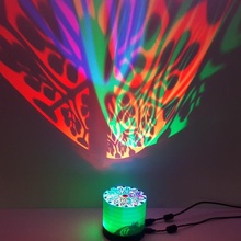 rgb proyector lámpara jardín arduino LED nano lamparas paso Lámpara led 28byj 48 reflexión rgbled rgblaca reflexiones lampada 3d print model - Mito3D