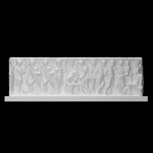 sarcophagus relief orestes iphigenia scan greek sculpture marble italy euripides 3d print model - Mito3D