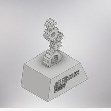 3d stampa industria trofeo giardino ingranaggi Stampa 3D 3d print model - Mito3D