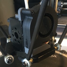 anycubic kossel radiale raffreddamento fan condotto costruire 3d stampante 3d print model - Mito3D