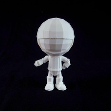spaceman fan art l'espace jouets 3d print model - Mito3D