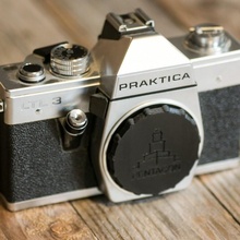 caméra corps casquette m42 lentille monter rechange pièces caméraParts 3d print model - Mito3D