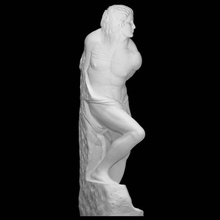 rebellious slave scan michelangelo renaissance-sculpture 3d print model - Mito3D