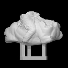 colossal statue persian rider rearing horse scan 3d printable broken figure lost sculpture marble 3d print model - Mito3D