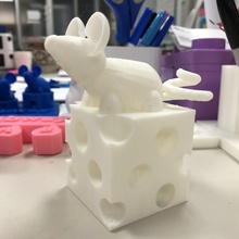 ratón queso juguetes juegos ratones 3d print model - Mito3D