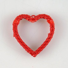 coeur pendentif diamant bijoux résine concurrence b9 valentines day 3d print model - Mito3D
