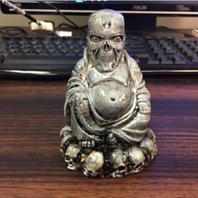 terminator buddha toys & games skull t-800 pop-buddha 3d print model - Mito3D