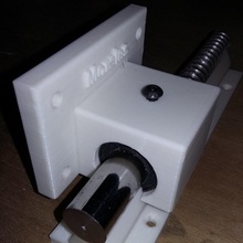 mancal para rolamento aberto 20 mm construire 3d imprimante perfilparaguiialineareixo20mm 3d print model - Mito3D