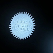 gear coaster & garden awesome drink engineer homedecor 3d print model - Mito3D