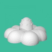 Pasqua uovo nido Tinkercadeatter 3d print model - Mito3D