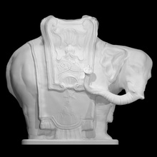elephant obelisk rome italy scan bernini 3d print model - Mito3D